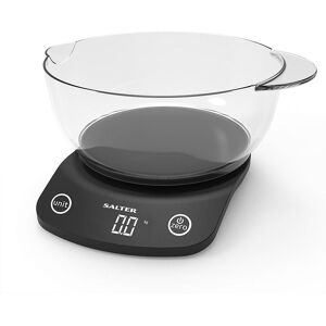 SALTER Vega 1074 BKDR Digital Kitchen Scales - Black, Black