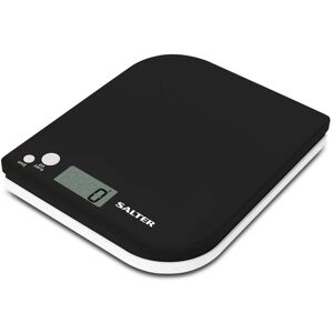 SALTER Leaf 1177 BKWHDR Digital Kitchen Scales - Black, Black