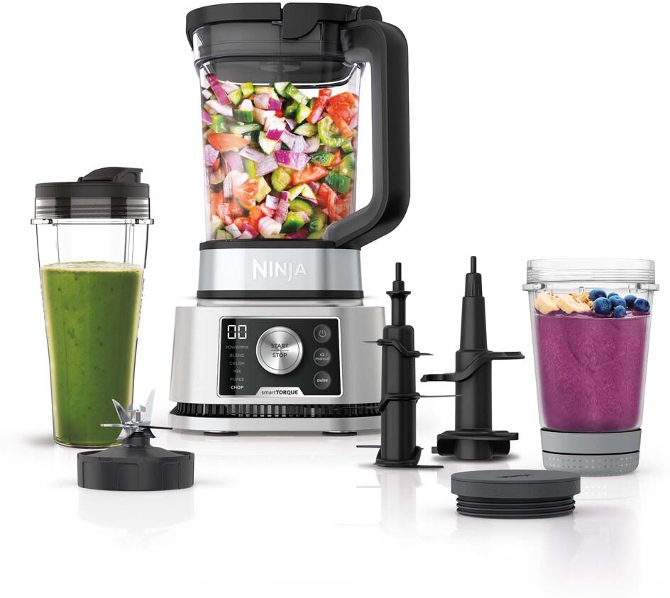 NINJA Foodi Power CB350UK Blender - Silver, Silver/Grey