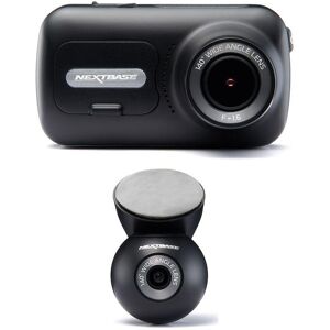 Nextbase 322GW Full HD Dash Cam & Rear Window Dash Cam Bundle, Black