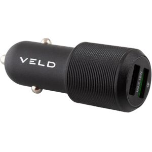 VELD VC30CB Universal USB Car Charger, Black