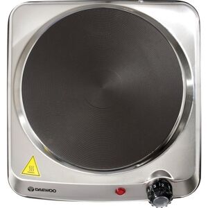 DAEWOO SDA1731 Single Electric Hot Plate - Silver, Black,Silver/Grey