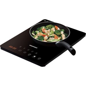 Daewoo SDA1805 Single Induction Hot Plate - Black, Black