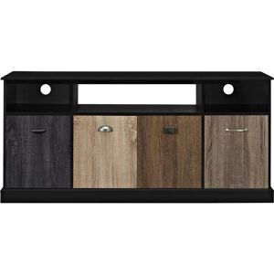 DOREL HOME 1769196PCOMUK Mercer 1524 mm TV Stand - Black, Black