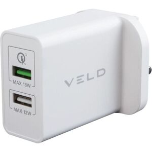 VELD Super-Fast VH30CW 2-Port USB Wall Charger