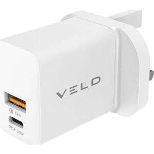 VELD Super-Fast VH66EW 2-port USB Wall Charger