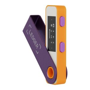 LEDGER Nano S Plus Hardware Wallet - Retro Gaming, Purple,Orange