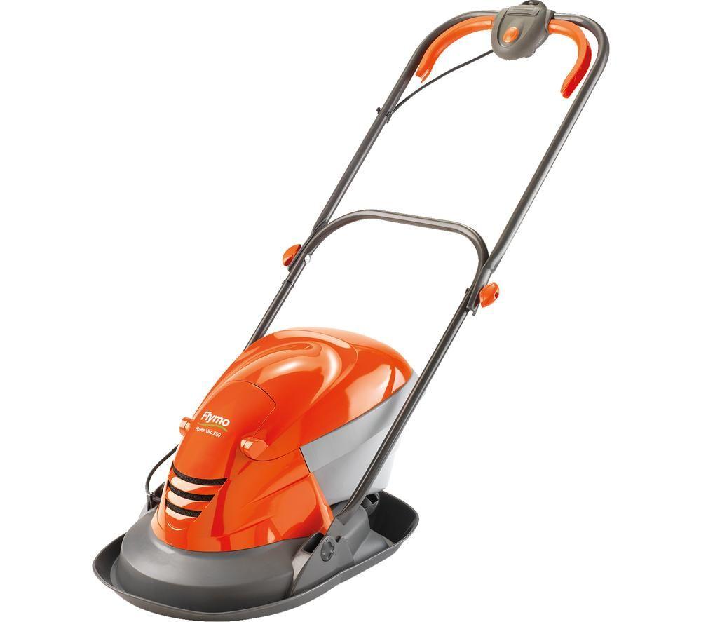 FLYMO HoverVac 250 Corded Hover Lawn Mower - Orange & Grey