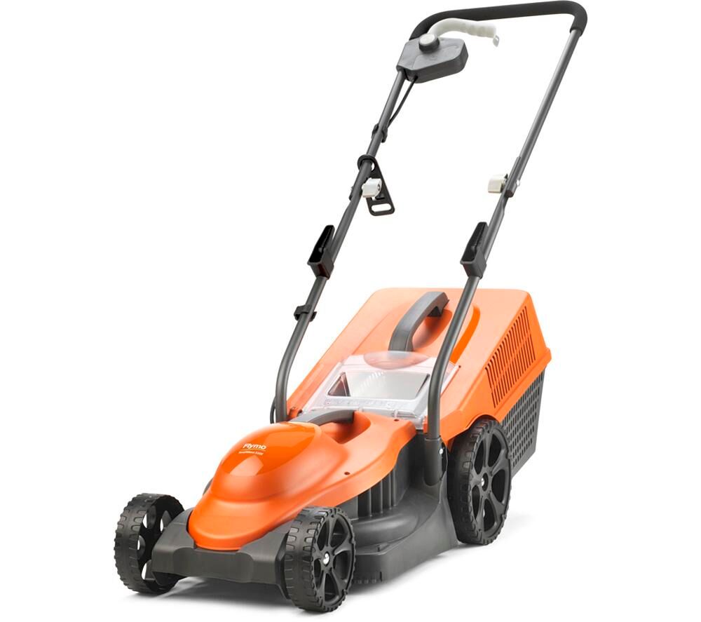 FLYMO SimpliMow 320V Rotary Lawn Mower - Orange & Black