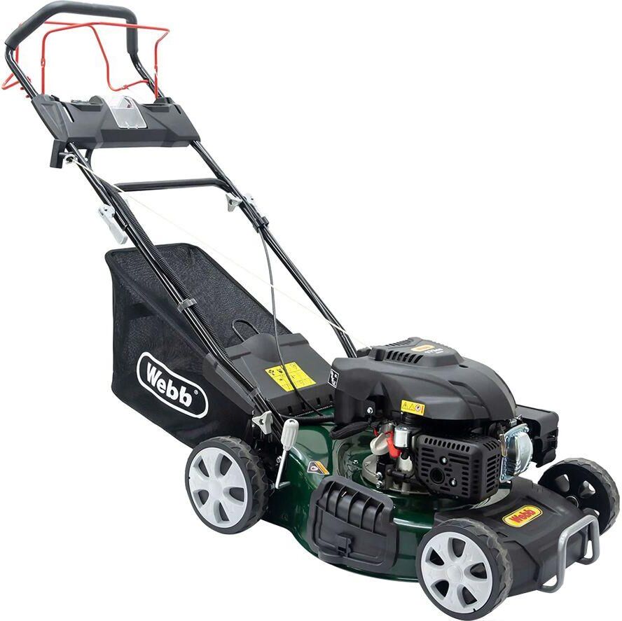 WEBB Classic WER460ES Rotary Lawn Mower - Black