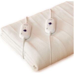 SILENTNIGHT Yours and Mine Dual Control Electric Blanket - Double