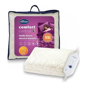 SILENTNIGHT Comfort Control Teddy Electric Blanket - Single