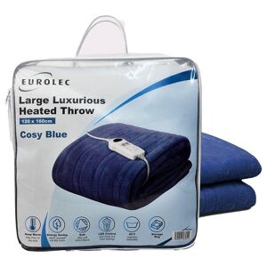 EUROLEC EB01BL Heated Throw - Blue