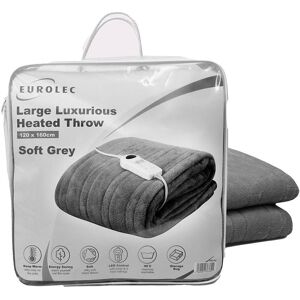 EUROLEC EB03GR Heated Throw - Grey