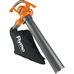 FLYMO PowerVac 3000 Garden Vacuum and Leaf Blower - Orange & Grey