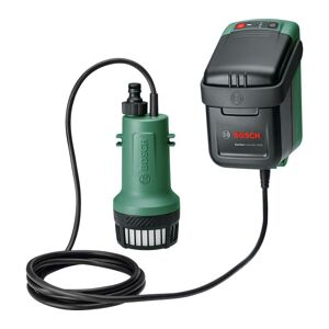 BOSCH GardenPump 18V-2000 Rainwater Pump - Black & Green