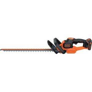 BLACK + DECKER BLACK  DECKER Strimmer GTC18452PC Cordless Hedge Trimmer with 1 Battery