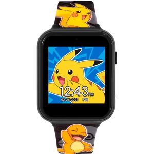 Pokemon REFLEX ACTIVE Pokémon Interactive Smart Watch for Kids - Black, Yellow,Black,Patterned