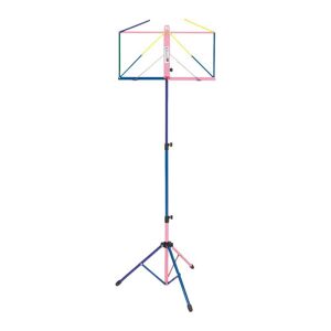 KINSMAN Deluxe OPS55M Music Stand - Multicoloured, Pink,Patterned,Yellow,Blue