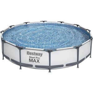 BESTWAY Steel Pro Max BW56416GB-21 Round Swimming Pool - Grey