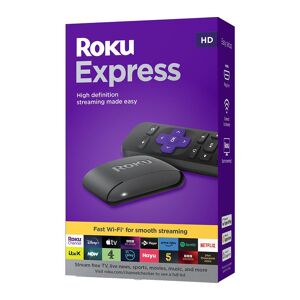 ROKU Express HD Streaming Media Player, Black