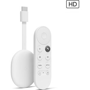 GOOGLE Chromecast HD with Google TV - Snow, White