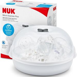 NUK Micro Express Plus 10256444 Microwave Bottle Steriliser - White