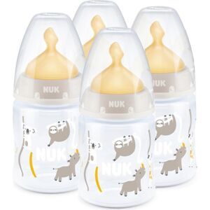 NUK First Choice NK10743987 Baby Bottles - 4 Pack, White & Gold