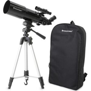 CELESTRON Travelscope 80 22030-CGL Refractor Telescope - Black, Black