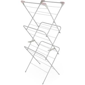 RUSSELL HOBBS LA083357PINKEU7 Clothes Airer - Pink & Grey