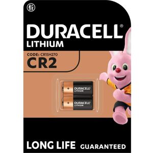 DURACELL Ultra Photo CR2 Batteries - Pack of 2