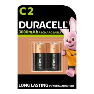 Duracell LR14/MN1400 Accu C Rechargeable NiMH Batteries - Pack of 2