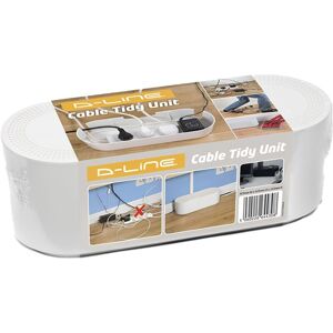 D-LINE EU/CTUSMLW/SW Cable Tidy Unit - Small, White