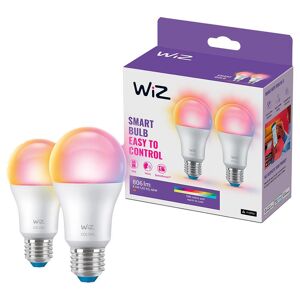 WIZ CONNECTED Colour Smart Candle Light Bulb - E27, Twin Pack
