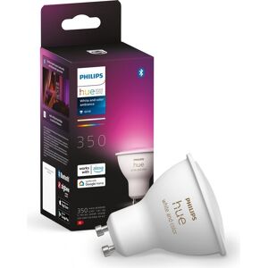 PHILIPS HUE White & Colour Ambiance Bluetooth LED Bulb - GU10