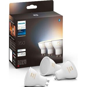 PHILIPS HUE White Ambiance Smart LED Spotlight - GU10, Triple Pack