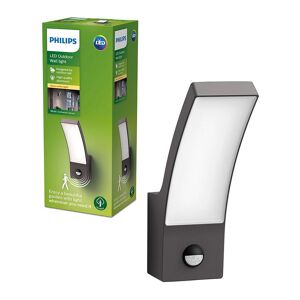 PHILIPS Splay Outdoor LED Wall Light - Anthracite