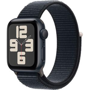 APPLE Watch SE (2023) - 40 mm Midnight Aluminium Case with Midnight Sport Loop, Black