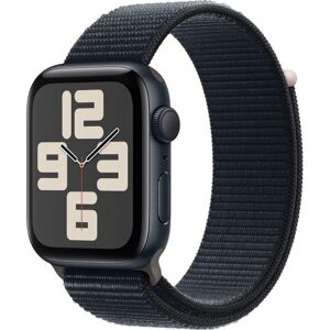 APPLE Watch SE (2023) - 44 mm Midnight Aluminium Case with Midnight Sport Loop, Black