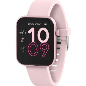 REFLEX ACTIVE Series 12 Smart Watch - Pink, Silicone Strap, Pink