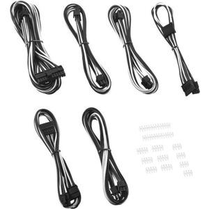 Cablemod C-Series AXi, HXi, TX & RM ModFlex Essentials Cable Kit - Black & White