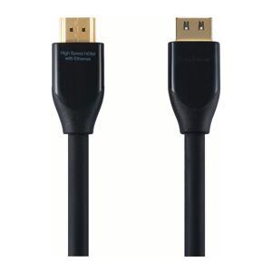 SANDSTROM Black Series S2HDM115 High Speed HDMI Cable with Ethernet - 2 m, Black
