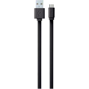 VOLKANO Slim Series CAB343-BK USB to Micro USB Cable - 1 m