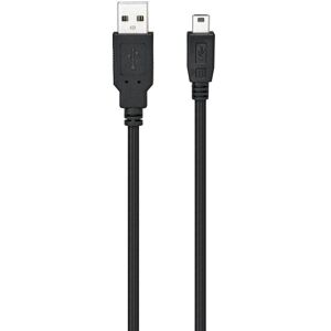 LOGIK LUSBMIN23 USB A to USB Mini-B Cable - 1.8 m