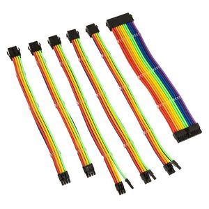 KOLINK Coreu0026tradeAdept Power Extension Cable Kit - Rainbow