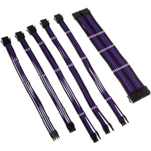 KOLINK Coreu0026tradeAdept Power Extension Cable Kit - Black & Purple