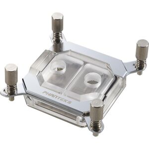 PHANTEKS Glacier C350I CPU Water Block - Mirror Chrome, Silver/Grey