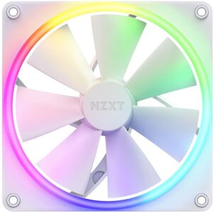 NZXT F Series 140 mm Case Fan - Colour LED, White