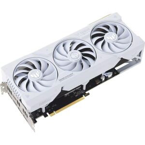 ASUS GeForce RTX 4070 Ti SUPER OC Edition 16 GB TUF GAMING Graphics Card - White