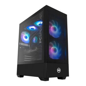 PCSPECIALIST Flux 300 Gaming PC - AMD Ryzen™ 7, RTX 4060 Ti, 1 TB SSD, Black